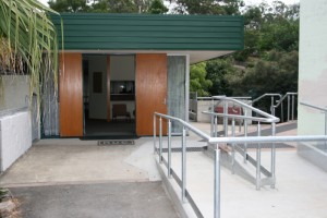 Entrance - wheelchair friendly